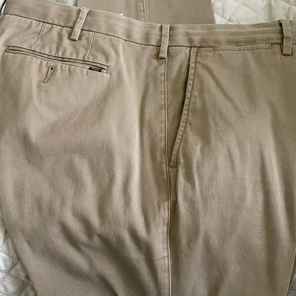 POLO RALPH LAUREN STRETCH SLIM FIT KHAKIS